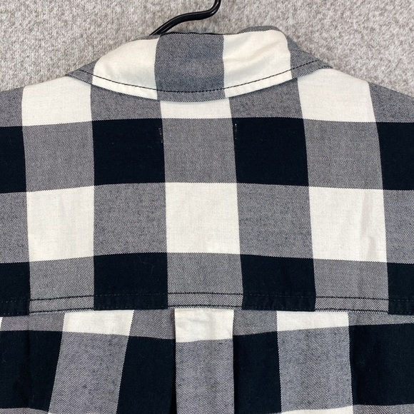 Madewell Buffalo plaid button down/up XS gorpcore basics grunge y2k preppy - Picture 9 of 9